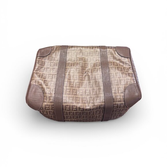 Fendi Crystal Canvas FF Zucca Boston / Duffle Bag - Picture 8 of 10